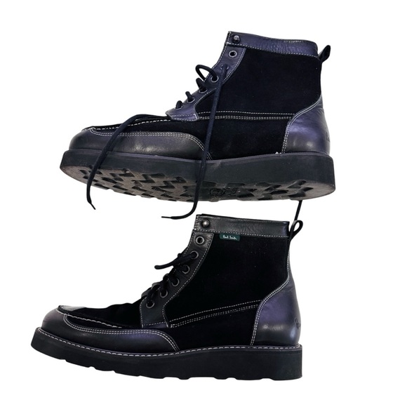 Paul Smith PS Paul Smith Men\'s Tufnel Suede
Lace Up Boots - Black EUC main image 11